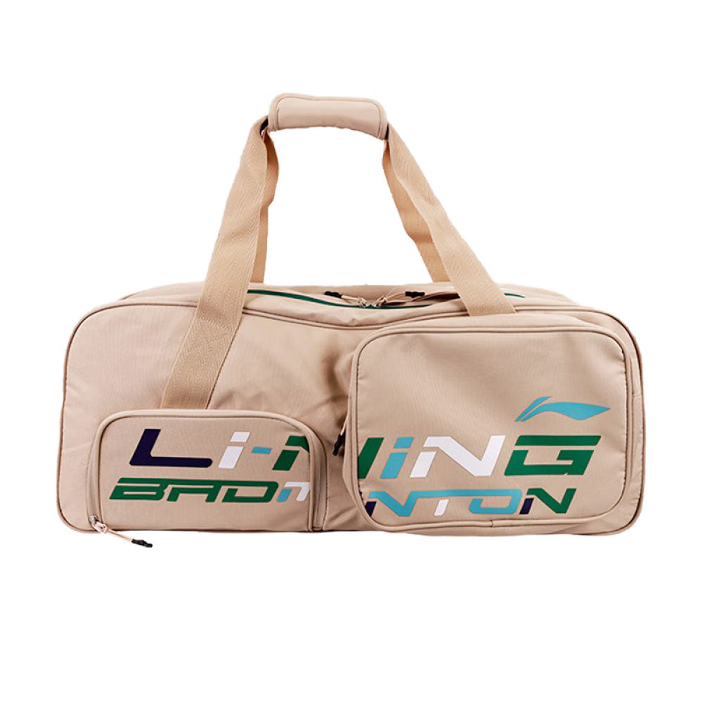 LI NING Square Bag ABJP024 2 KHAKI Pro Racquets