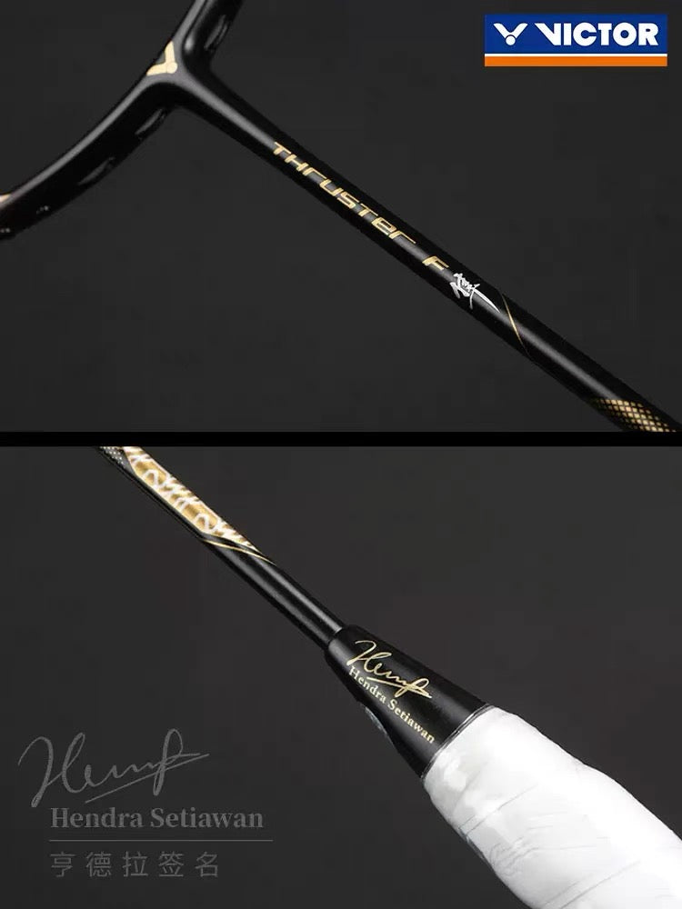 Victor Thruster TK-F Black Gold HS (HENDRA SETIAWAN) Badminton