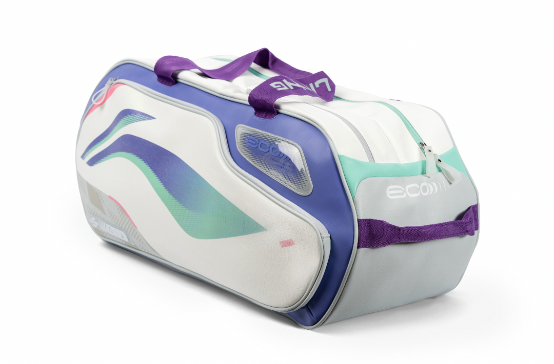 LI-NING Tournament Square Bag (ABJU013-2) WHITE – Pro Racquets LI-NING Tournament Square Bag (ABJU013-2) WHITE – Pro Racquets
