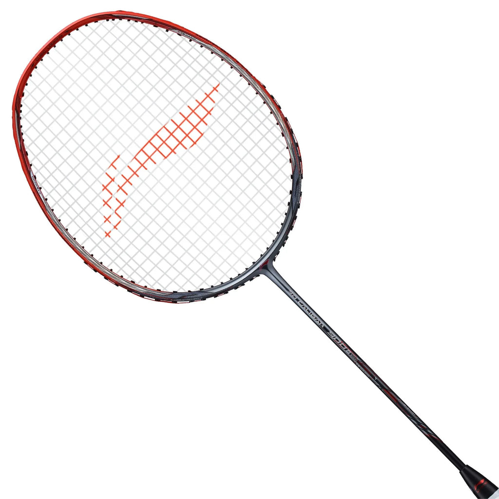 リーニン　3D CALIBAR 900B LI-NING 3D CALIBAR 900B RED/GREY Badminton Racquet – Pro Racquet
