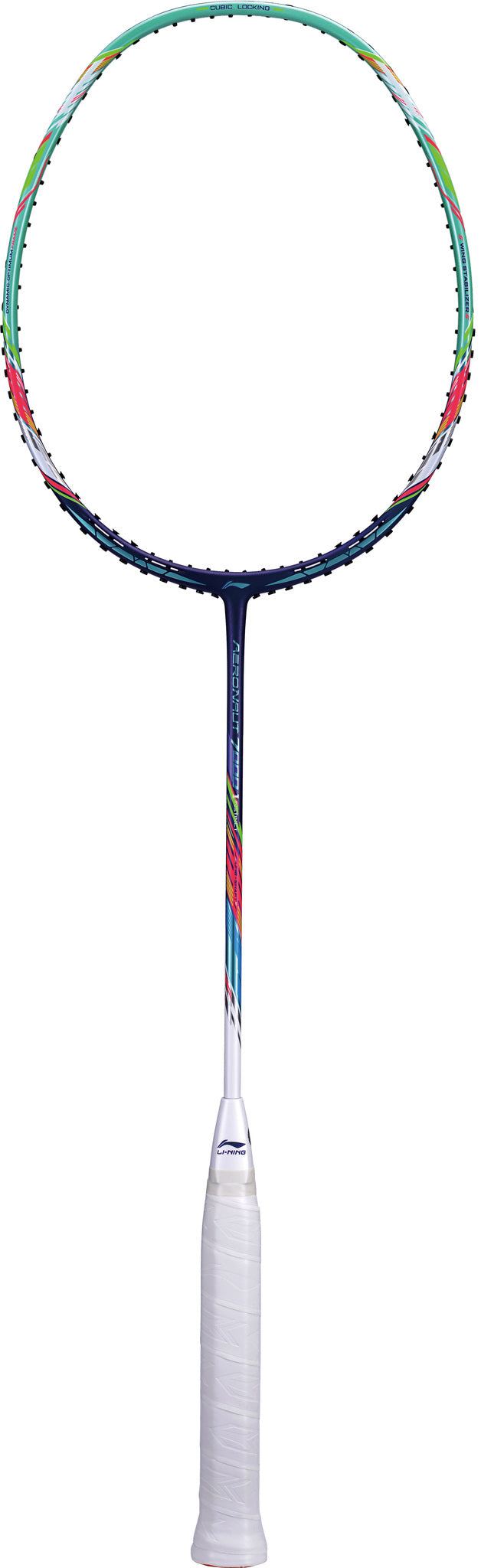 Li-Ning AERONAUT 7000I Purple Green (Light Weight) (Unstrung