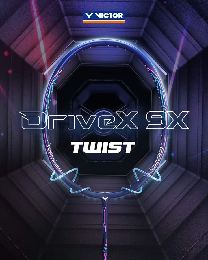 Victor Drivex 9X Badminton Racquet (Unstrung) – Pro Racquet